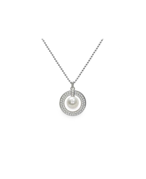 Pendente con catena in Argento 925‰ con Perla piena perlagione - CS242, collezione Profumi di Maggio di Mayumi.