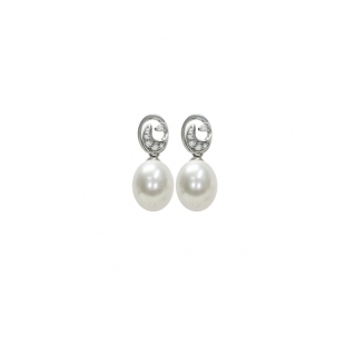 Orecchini in Argento 925‰ con Perle piena perlagione - OS210 della collezione Emozioni di Mayumi.