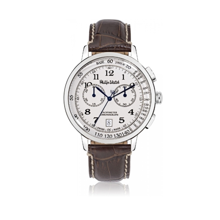 OROLOGIO GRAND ARCHIVE 1940 - R8271698004 - Philip Watch experience Tradition, cronografo da uomo made in Swiss.