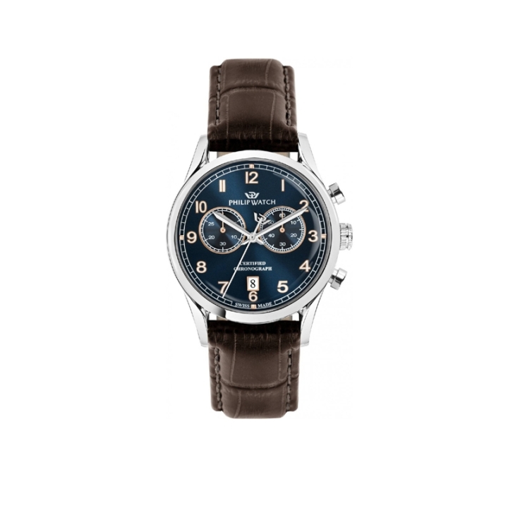 Orologio Philip Watch Sunray - R8271908005 - orologio da uomo multifunzione, Philip Watch experience Tradition, Swiss Made.