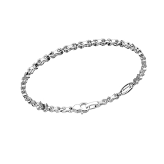 Bracciale Zancan da uomo della collezione Insignia 925 - EXB601. In argento 925 costituito di misura 21 cm.