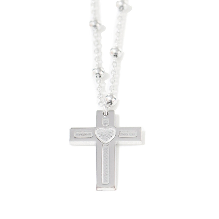 In argento 925 rodiato, made in Italy.