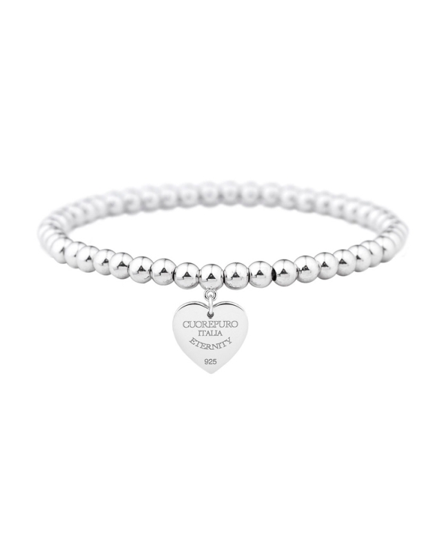 In Argento 925 rodiato della Collezione Amore Eterno - made in Italy. In Argento 925 rodiato della Collezione Amore Eterno - made in Italy.